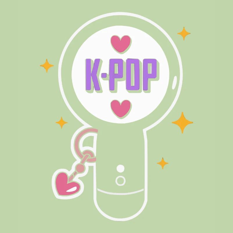 K-Pop Musique pop coréenne Corée du Sud Kpop Lightstick