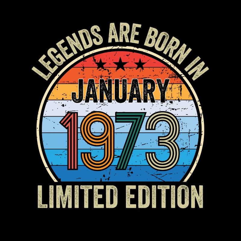 Legends Are Born In Janvier 1973 Édition Limitée