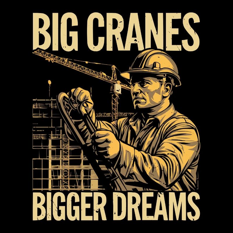Crane Operator Job Profession Construction Worker