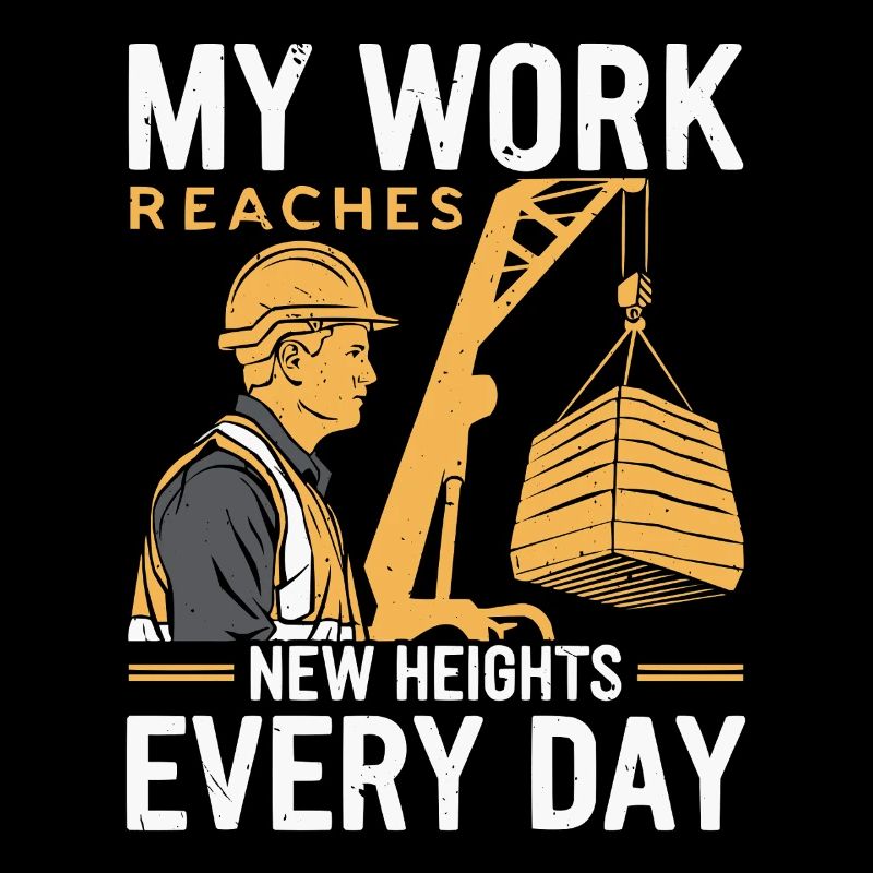 Crane Operator Job Profession Construction Worker