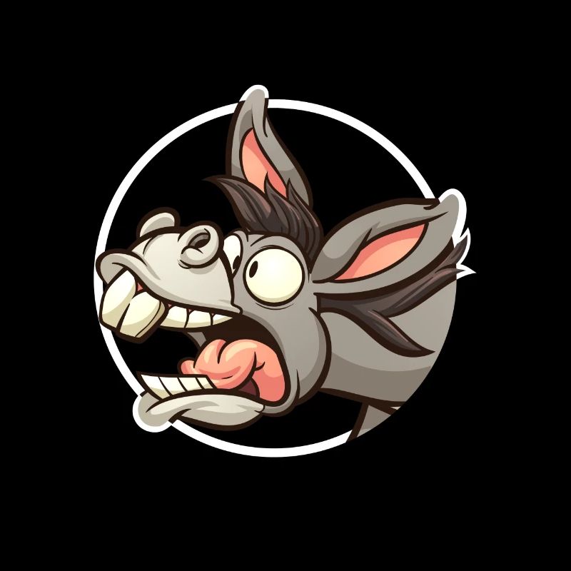 Funny Donkey âne Mulet