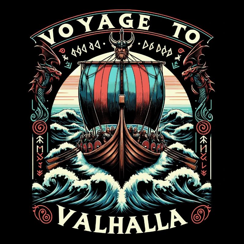 Drakkar viking Valhalla