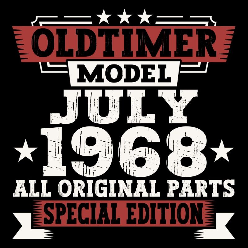 Oldtimer July 1968 54th Birthday Gift Men