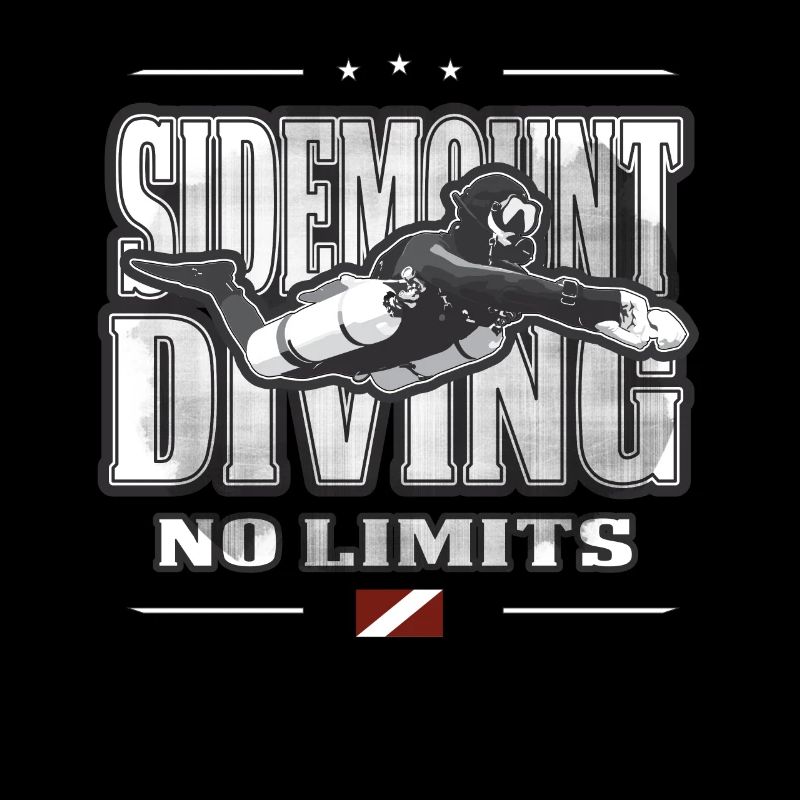 Sidemount Diver Gift No Limits