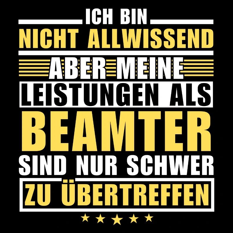 Unübertroffene Leistung als Beamter