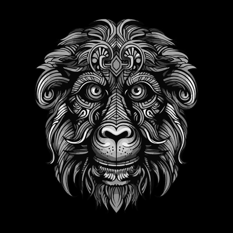 Monkey Portrait