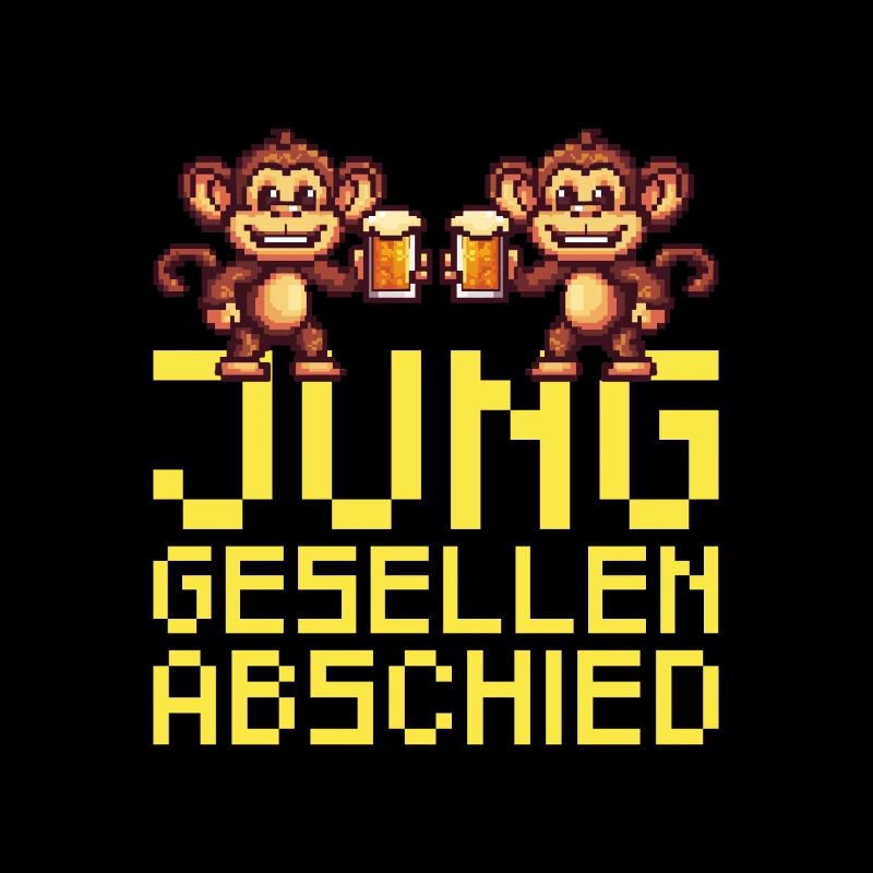 Affe Junggesellenabschied Party Jga