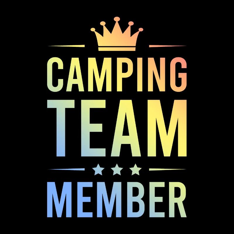 Équipe de camping Bunt
