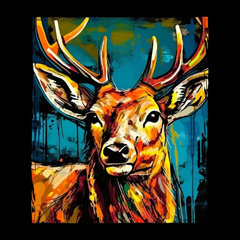 Portrait de cerf