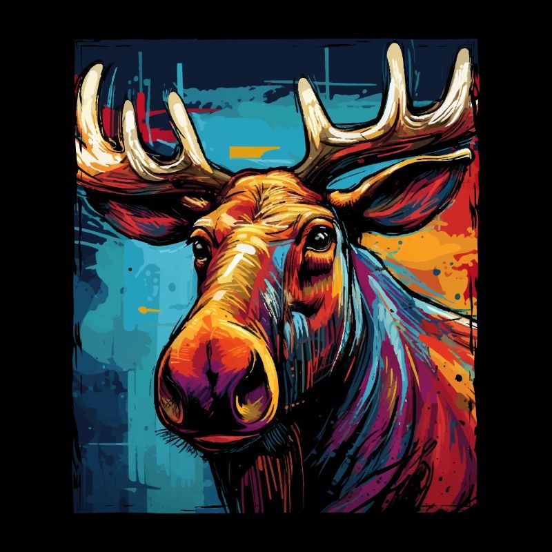 Moose Portrait