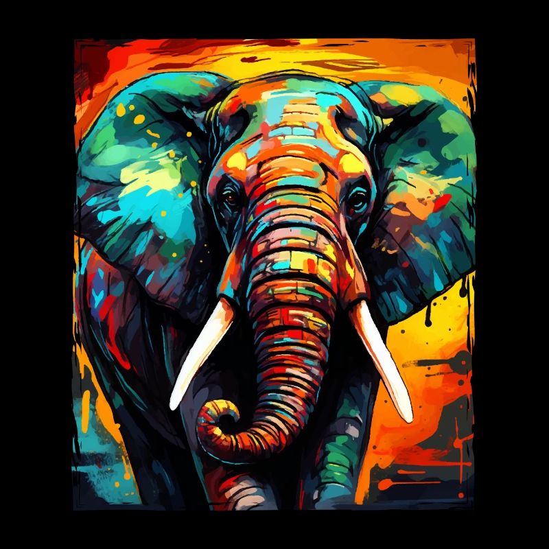 Portrait d’éléphant