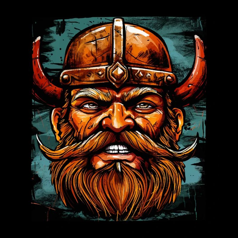 Wikinger Krieger Valhalla Odin