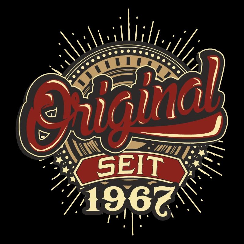 Geburtstag Original seit 1967