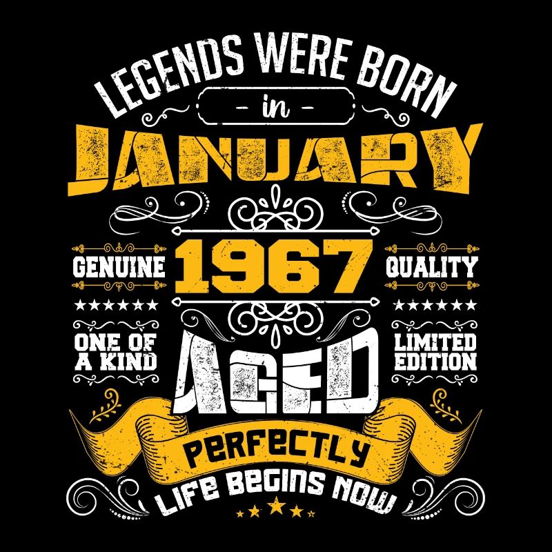 Legends wurde im Januar 1967 geboren