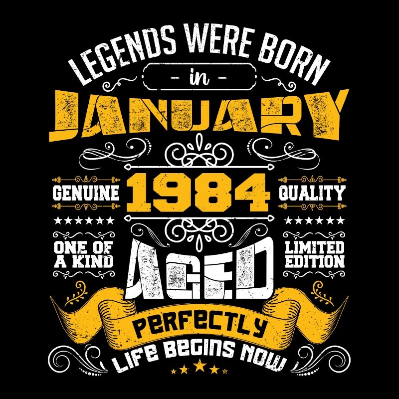 Legends wurde im Januar 1984 geboren