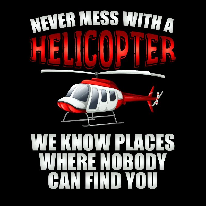 Helicopter Airplane Pilot Flight Gift