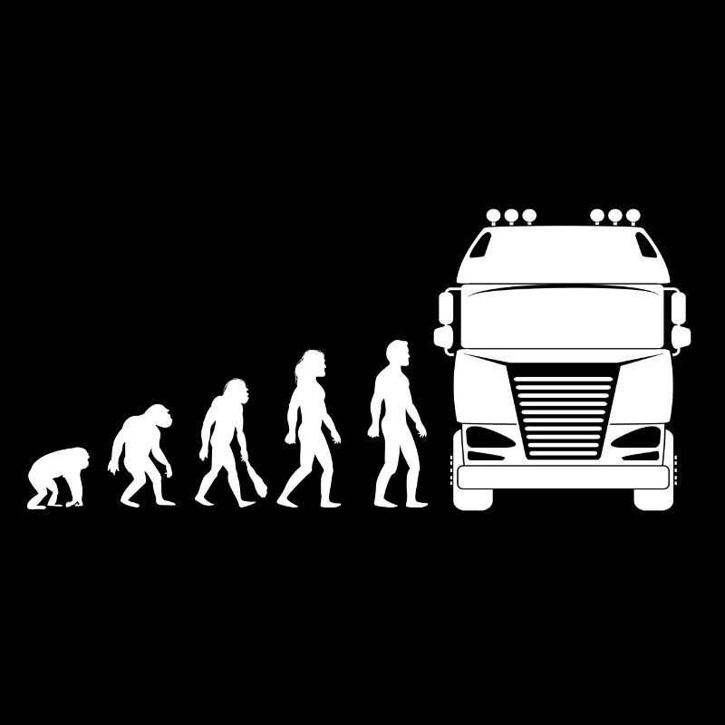 Lkw-Fahrer evolution
