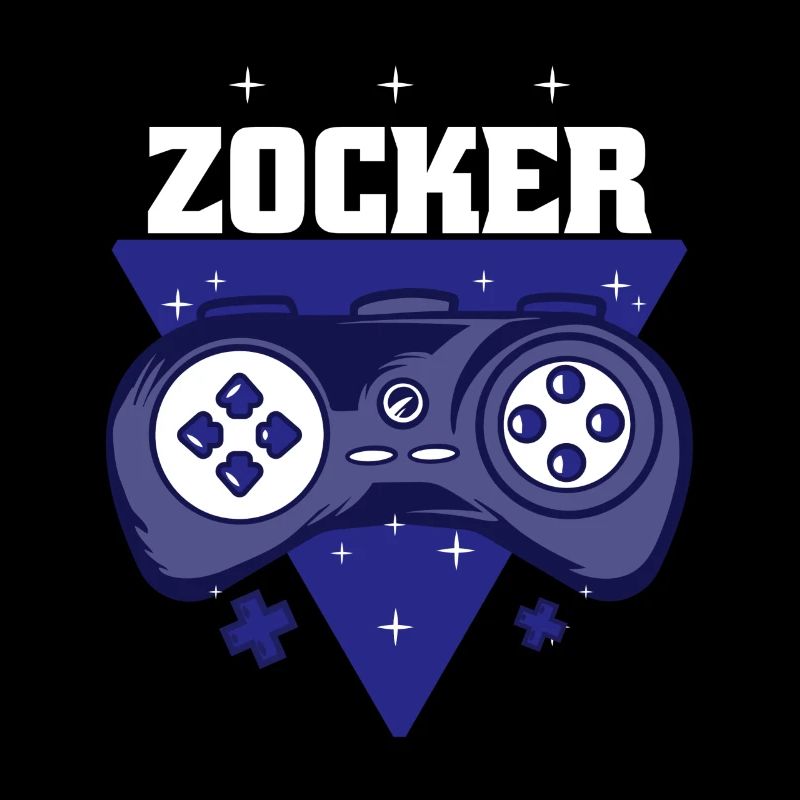 Zocker Controller Gaming Gamer Geschenk Spruch