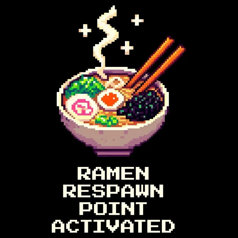 Réapparition de ramen activée | Humour de Ramen Bowl