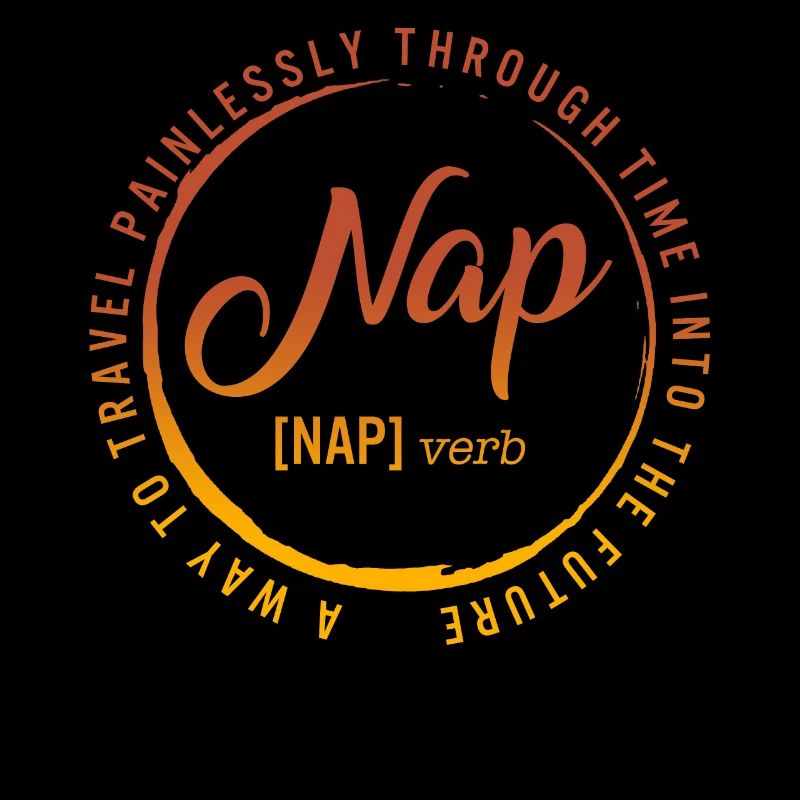 Napping Shirt, Nap Verb Description Tee, Funny