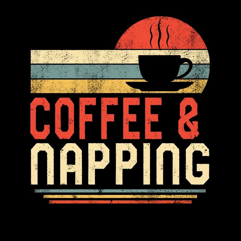 Napping Shirt, Coffee And Napping Tee, Funny