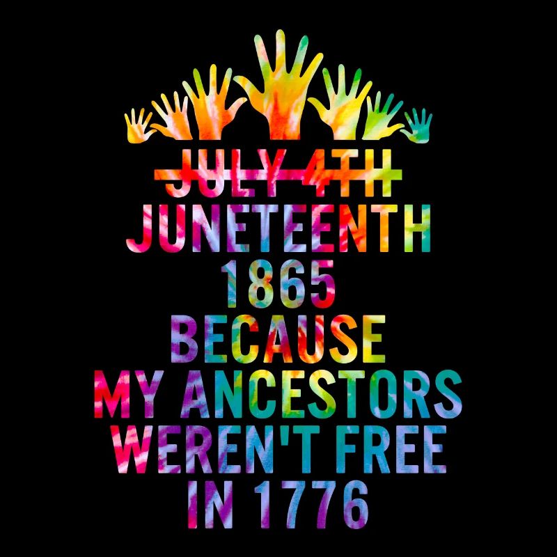 Juneteenth Day Mes ancêtres n’étaient pas libres en 1776