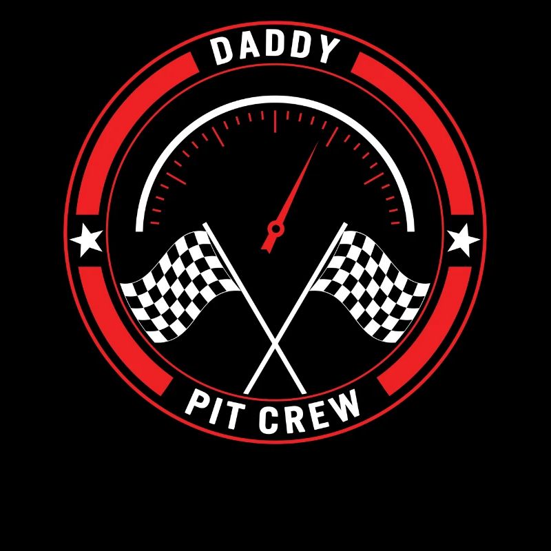 Daddy Pit Crew Shirt, Vatertagsgeschenk Renntag