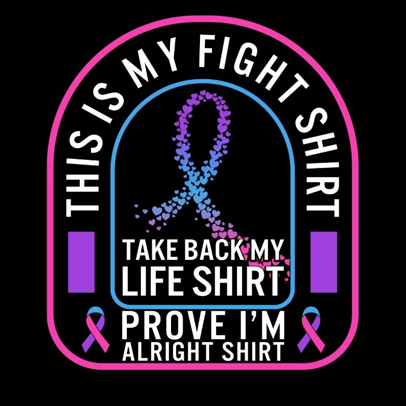 Chemise de sensibilisation au cancer de la thyroïde, c’est mon combat