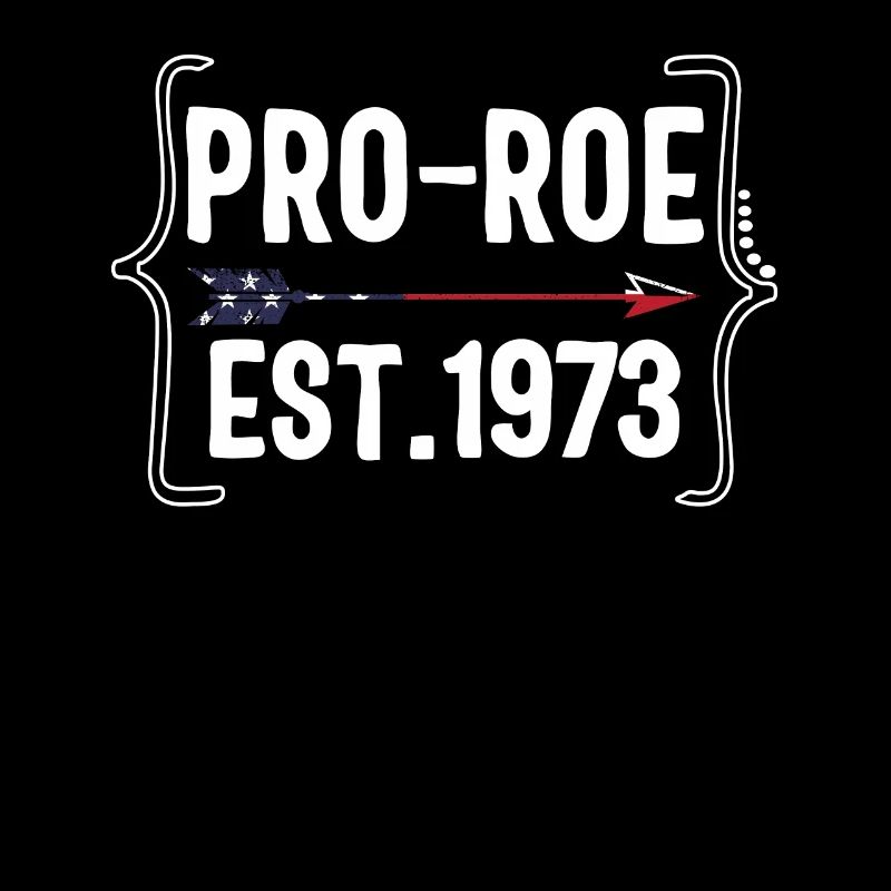 Pro Roe 1973 TShirt, Pro Choice Shirt, Middle