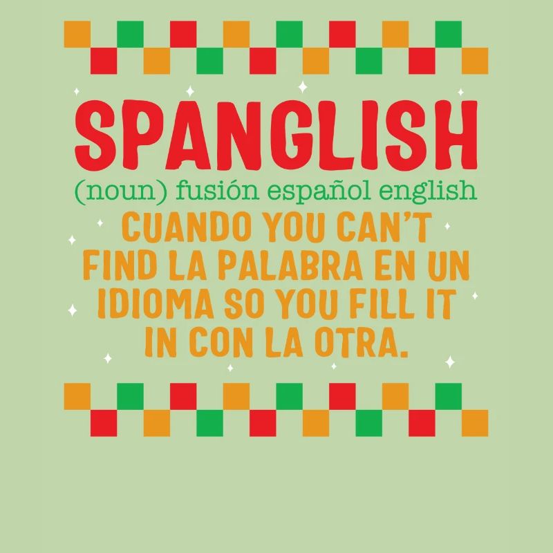 Spanisches Hemd, Spanisch Englisch