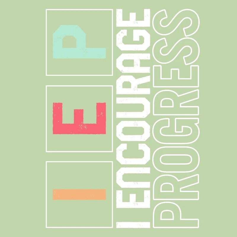 SPED Shirt, IEP I Courage Progress Tee, Lehrer