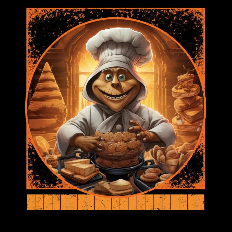 Maman Chef Cuisson Halloween Tee