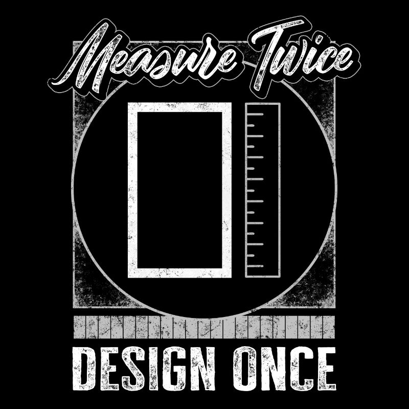 Chemise de mesure, mesure une fois conception deux fois tee,