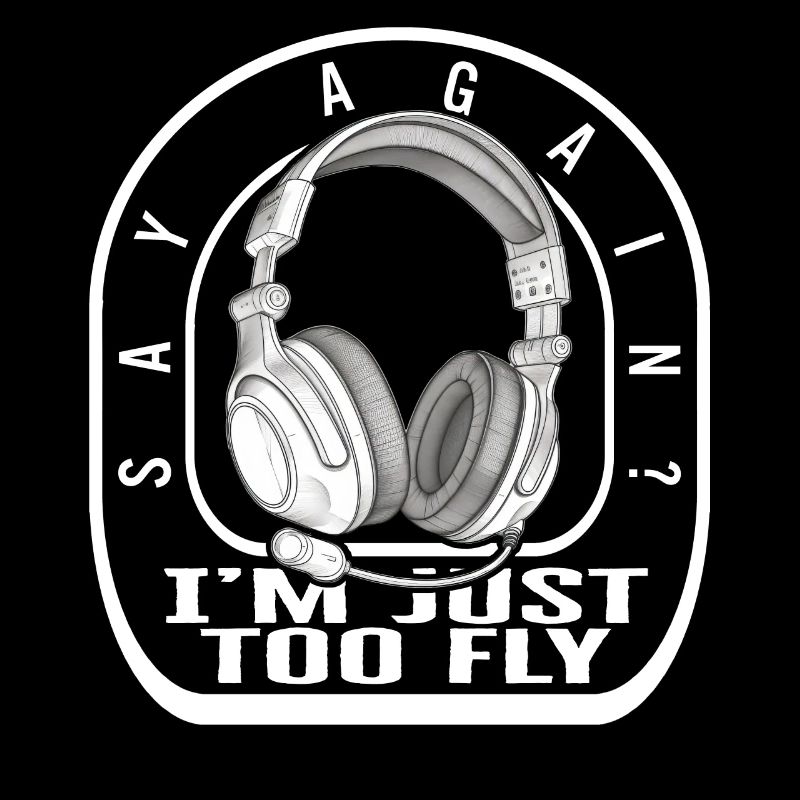 Kommunikations-Shirt, sag noch einmal, dass ich einfach zu fliege