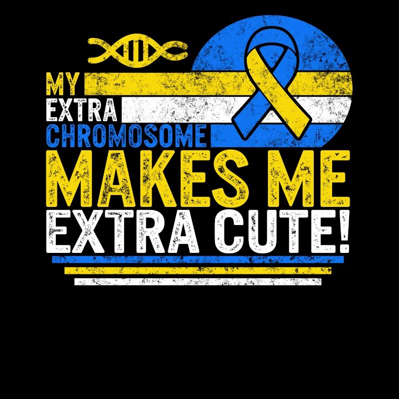 Welt-Down-Syndrom-Tag, Extra Chromosom Extra