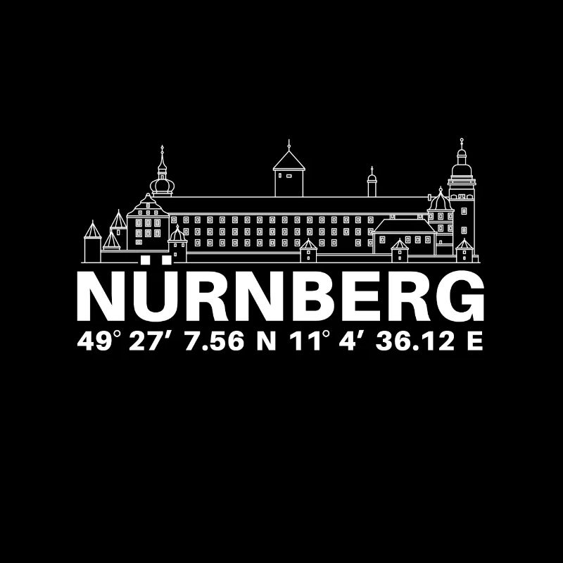 Nuremberg city coordinates