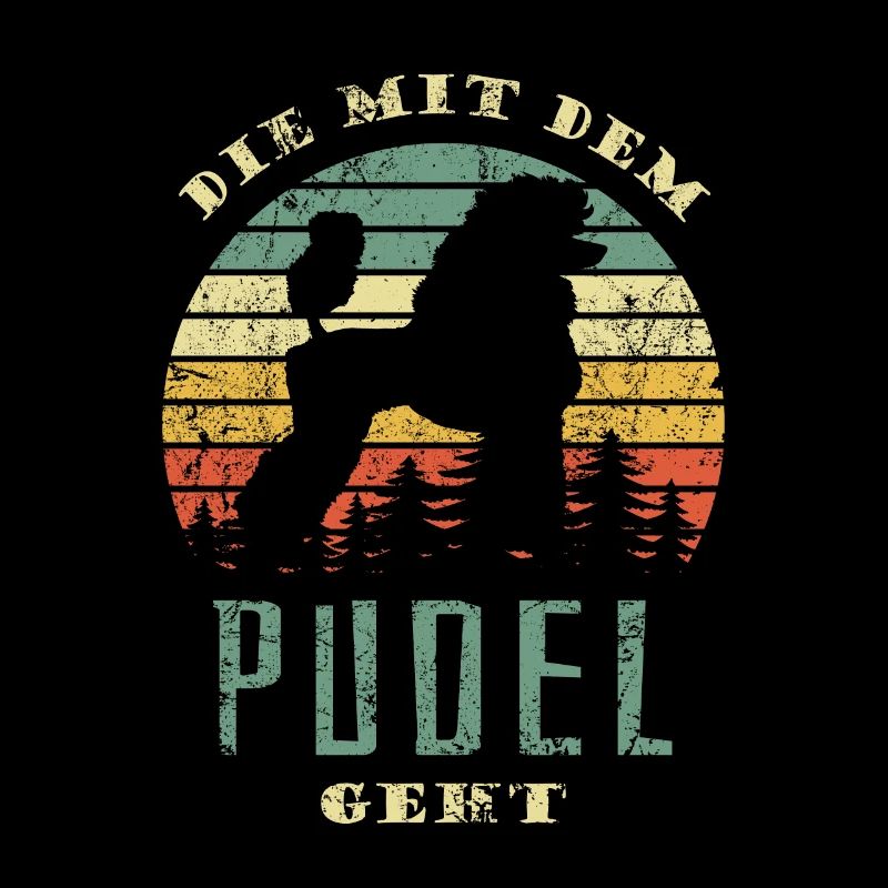 Die mit dem Pudel geht - Gassi gehen