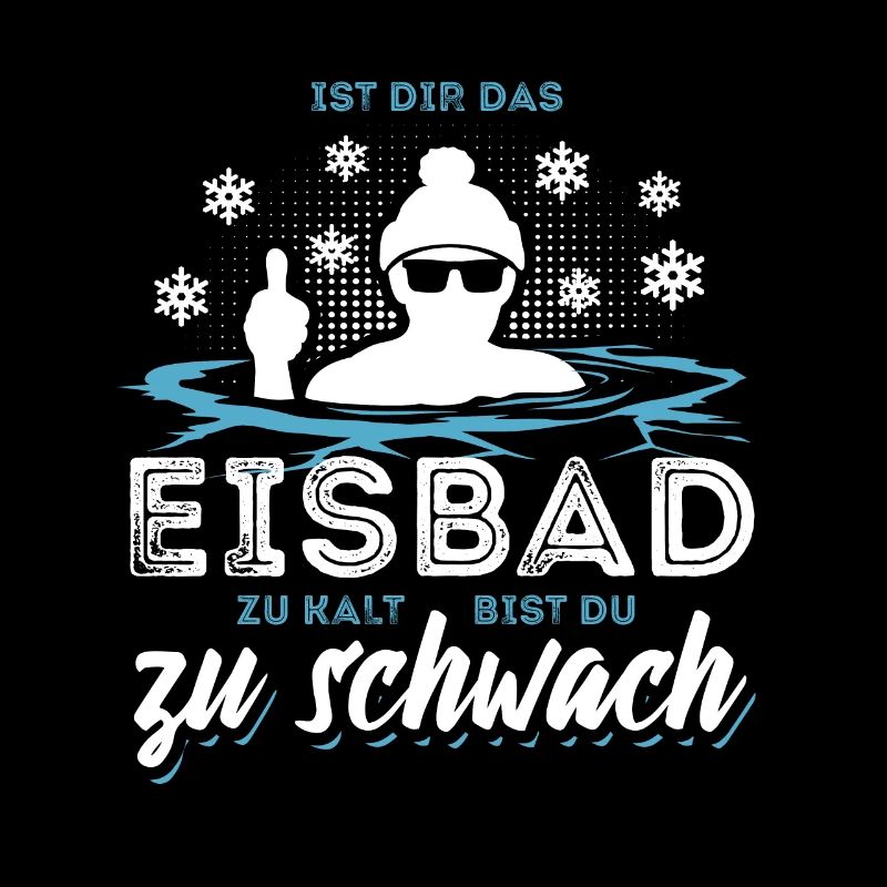 Ist das Eisbad zu kalt bist du zu schwach