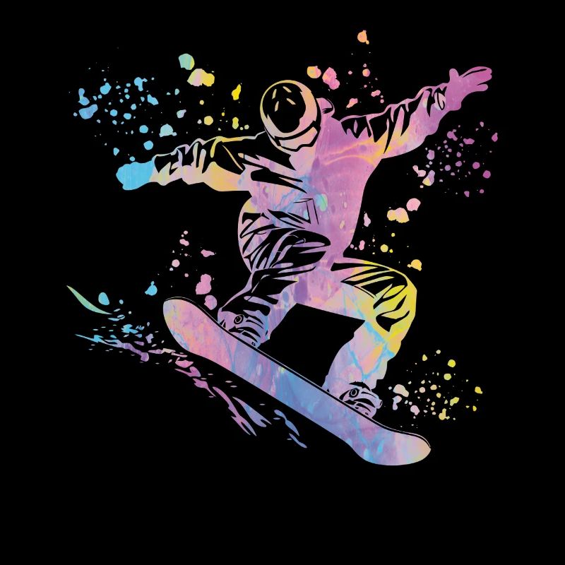 Snowboarder Snowboarding Snowboard
