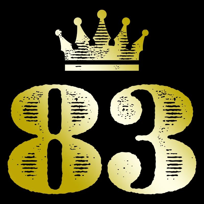 83 Numéro Couronne Or