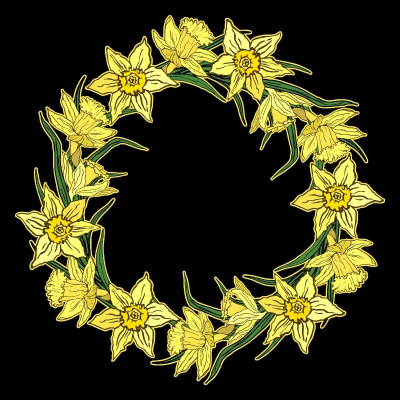 Valentine's Day Easter Birthday Wedding Daffodils
