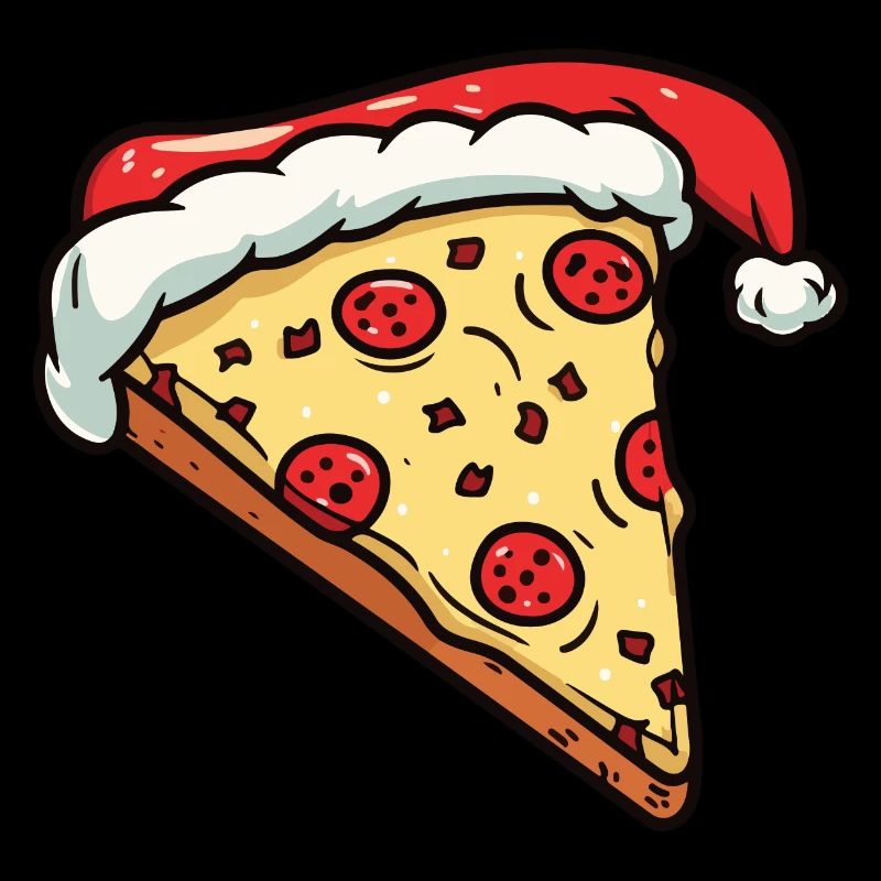 Pizza Noël Bande Dessinée