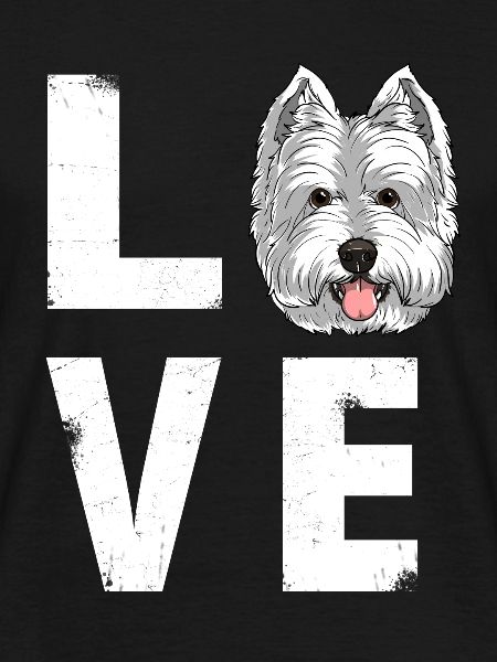 Love West Highland White Terrier Westie Dog