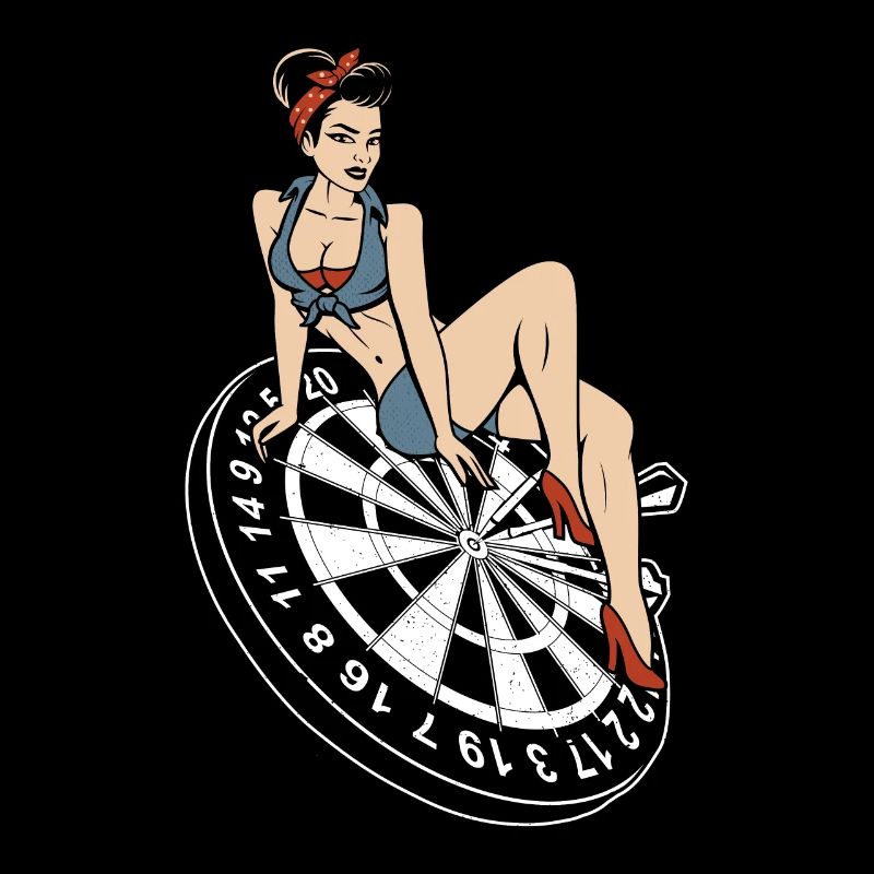 Darts saying design