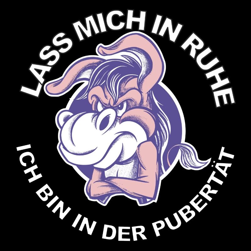 Lass mich in Ruhe Ich bin in der Pubertät