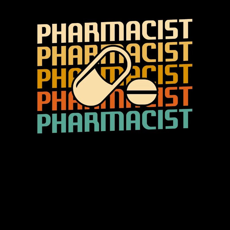 Retro Pharmacist Pharmaceutical Pharmacy