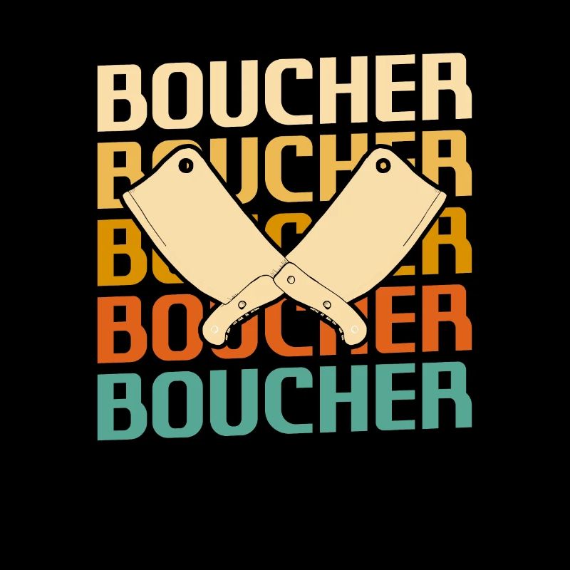 Retro Boucher Boucherie