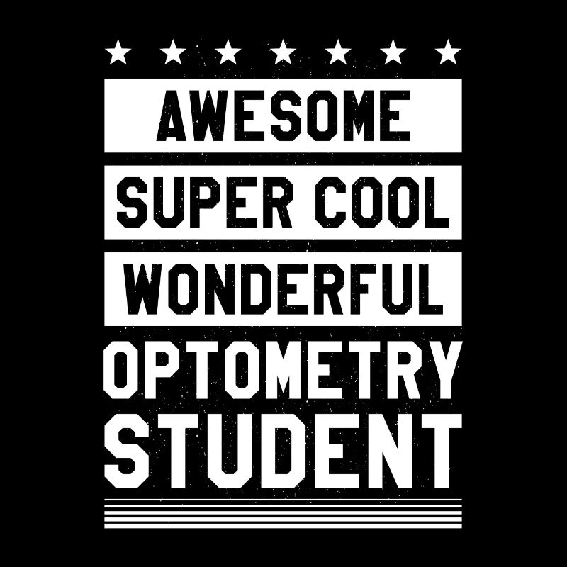 Super Super Cool Wunderbare Optometrie Student