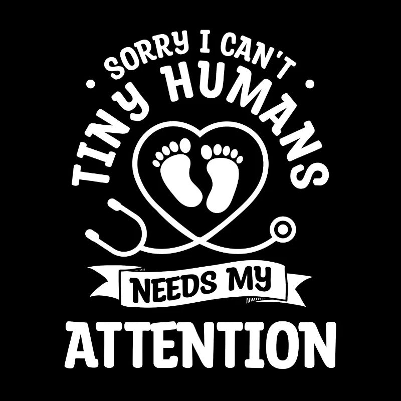 Sorry I Can't Tiny Human Needs My Attention