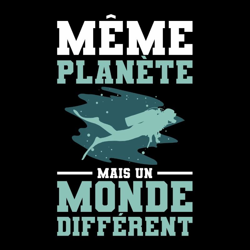 Même Planète Mais Un Monde Différent Plongée